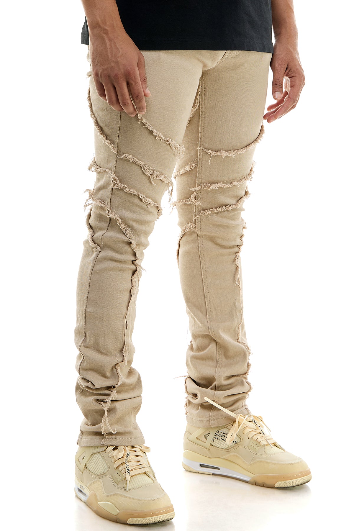 STACKED OVERLAP PANTS