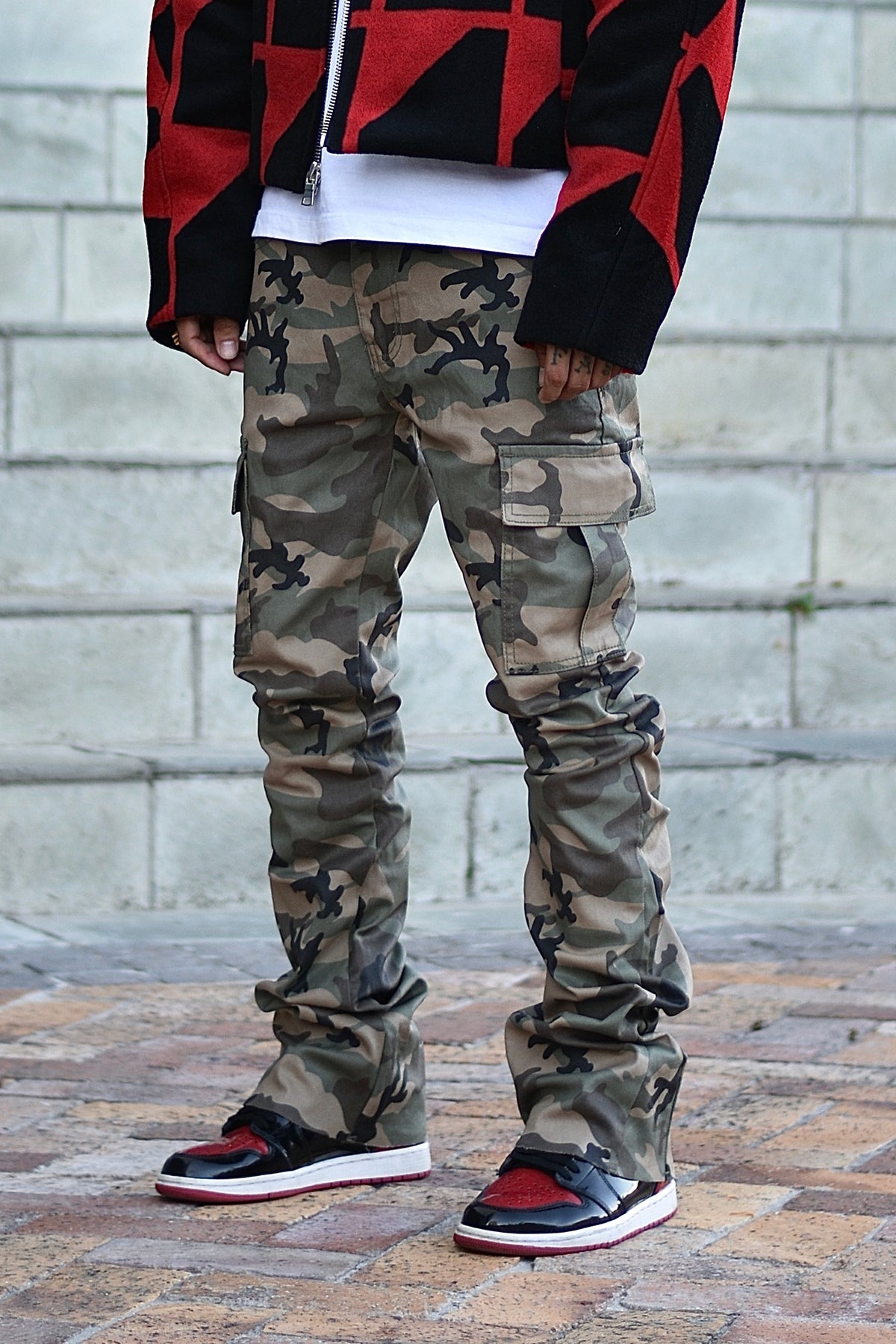 WAXED FLARE PANTS – KDNK WAXED FLARE PANTS – KDNK