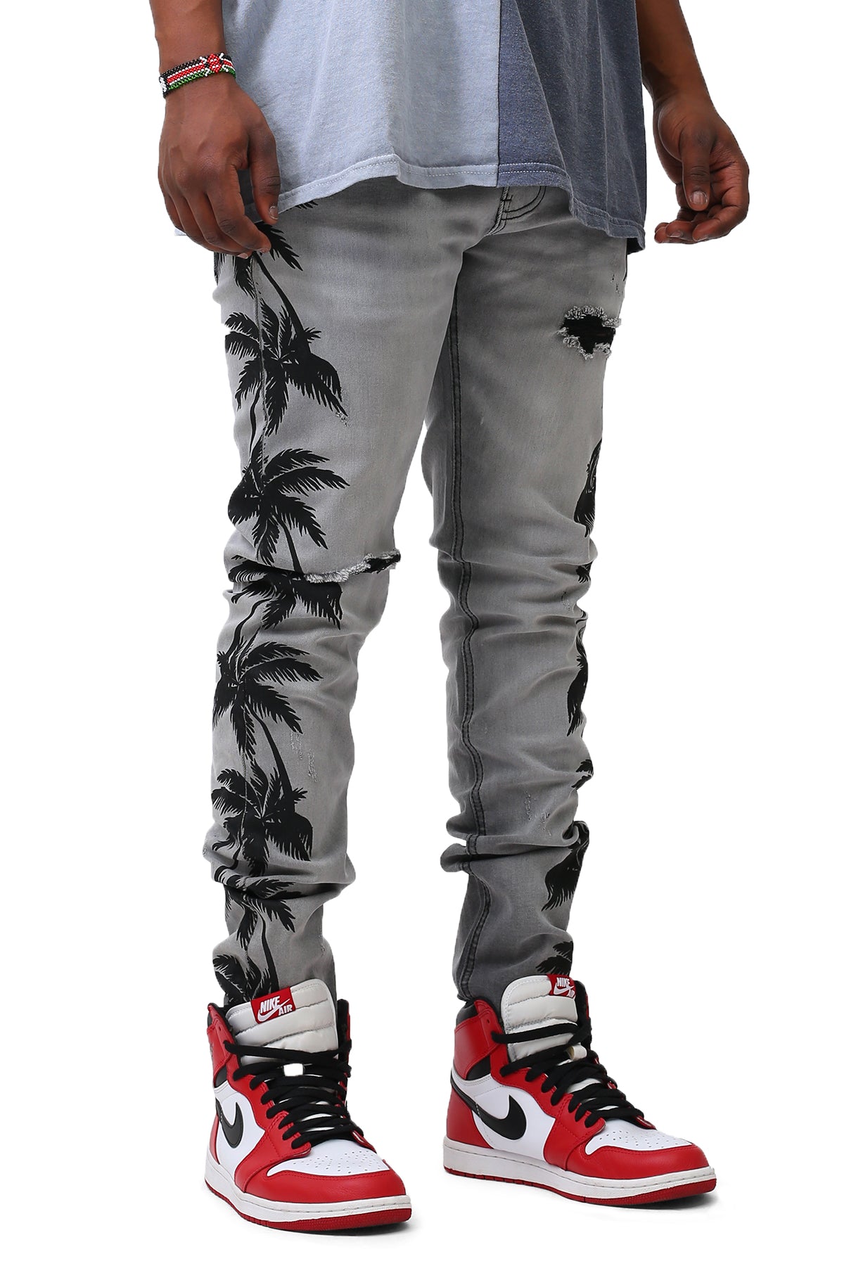 Palm Tree Jeans (Grey) (6630788956262)
