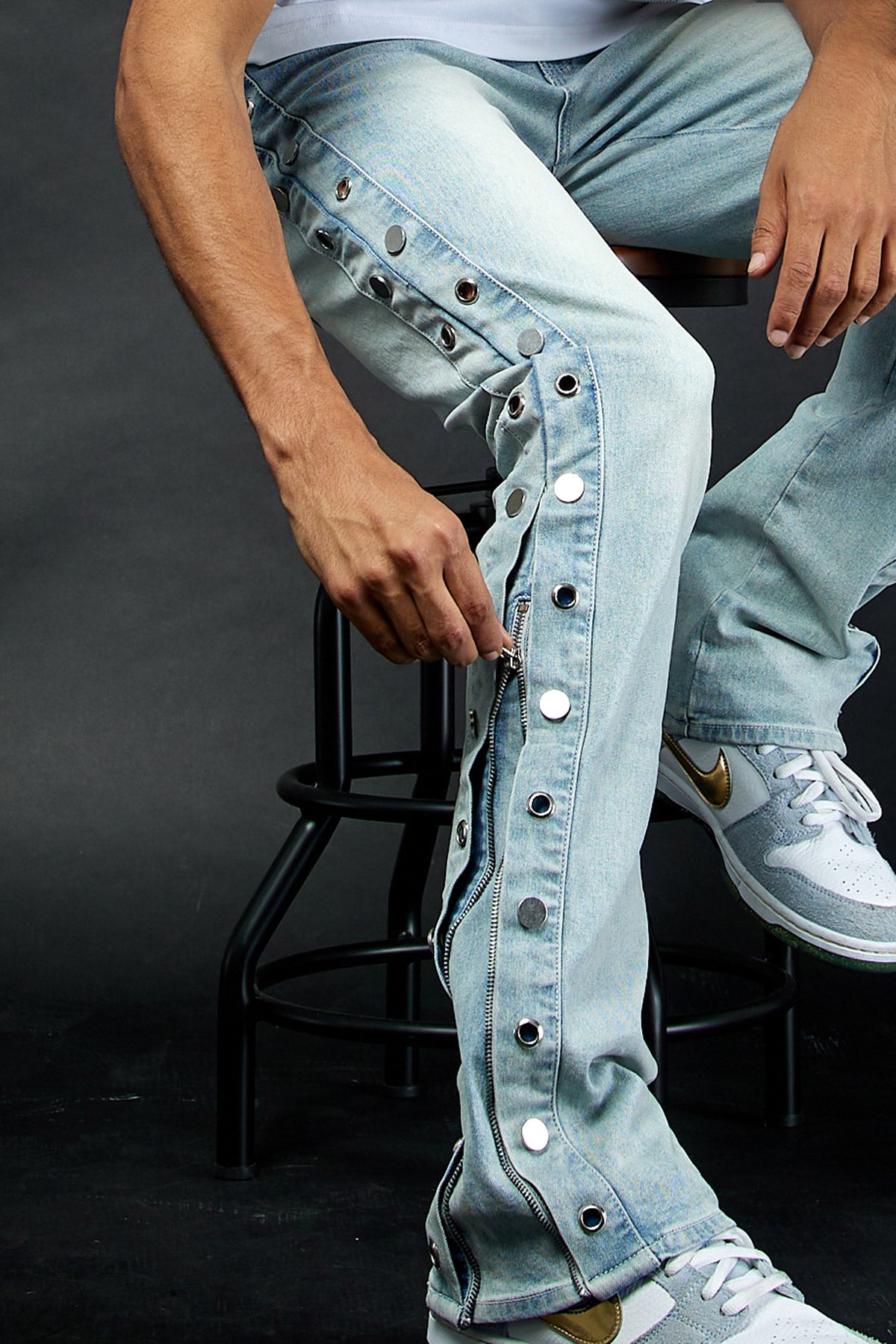 MATRIX STACKED JEANS