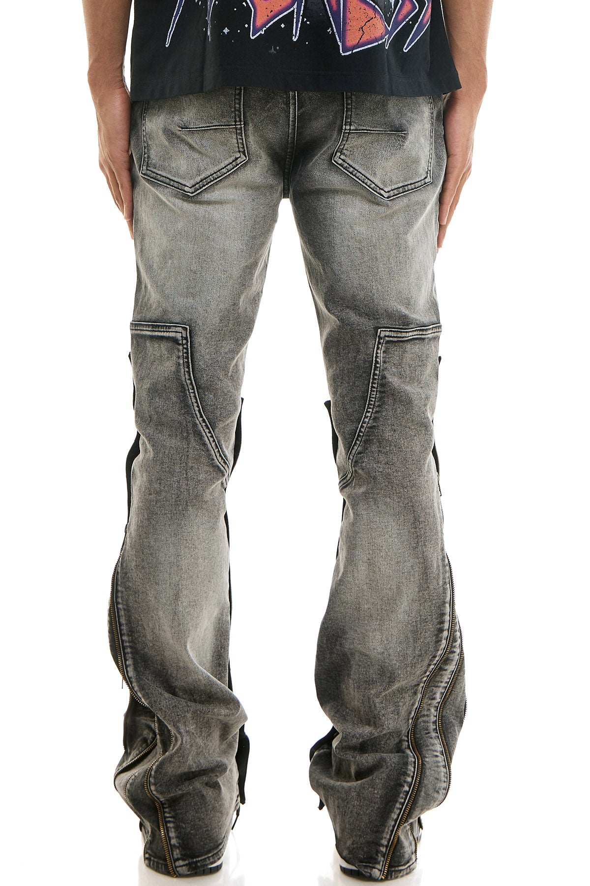 SENTINEL SKINNY FLARE JEANS