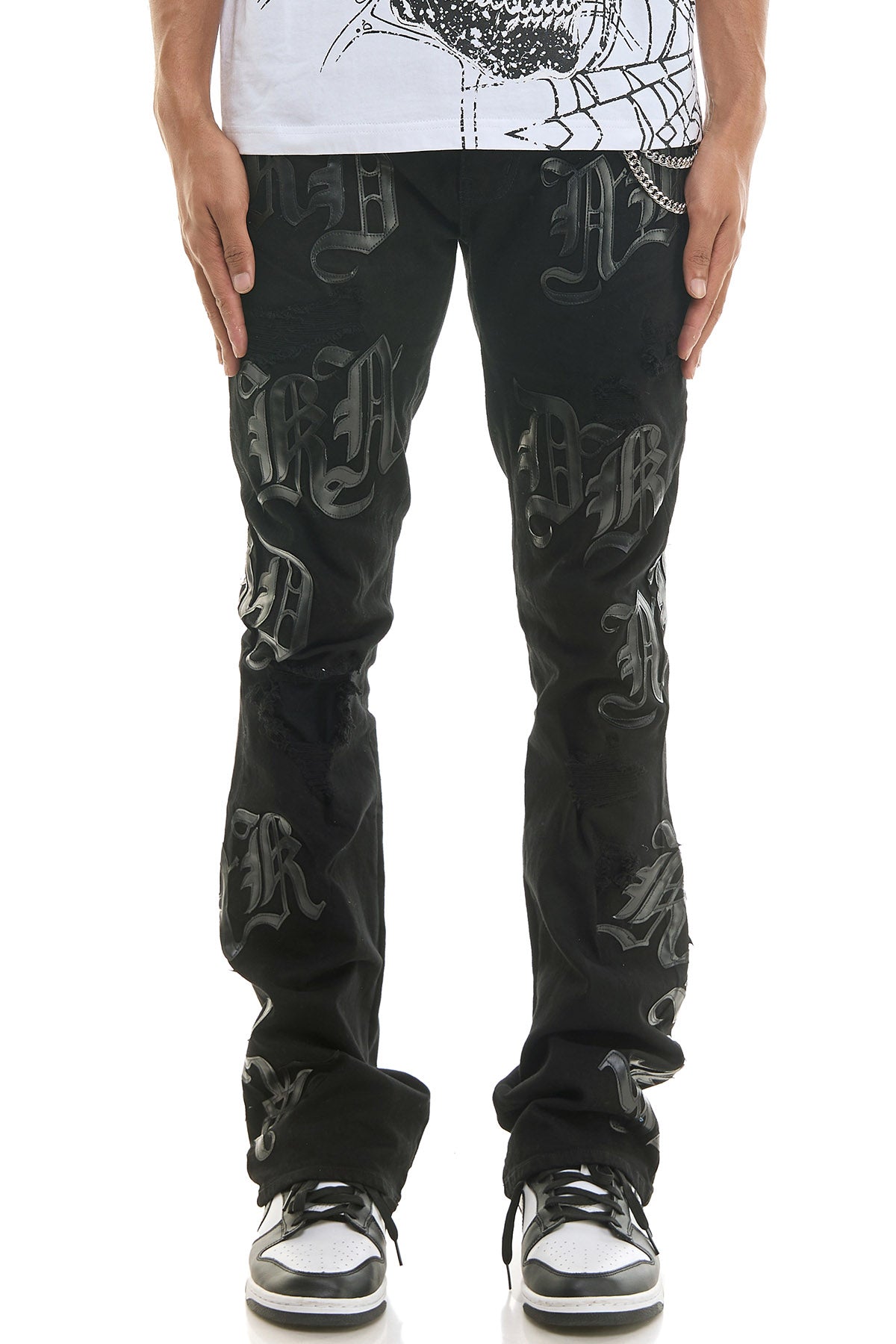 ONYX CIPHER SKINNY FLARE JEANS