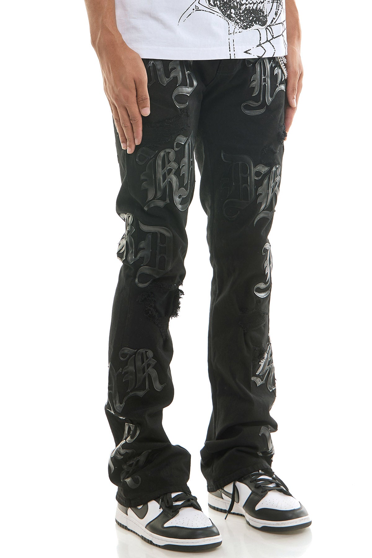 ONYX CIPHER SKINNY FLARE JEANS