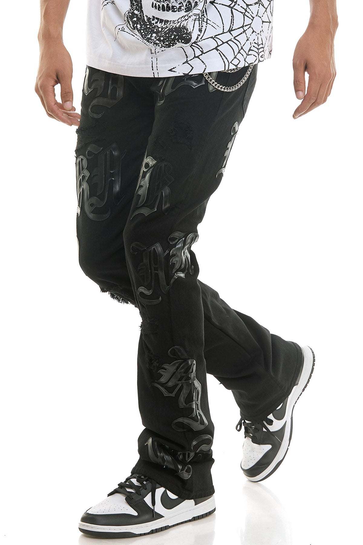 ONYX CIPHER SKINNY FLARE JEANS