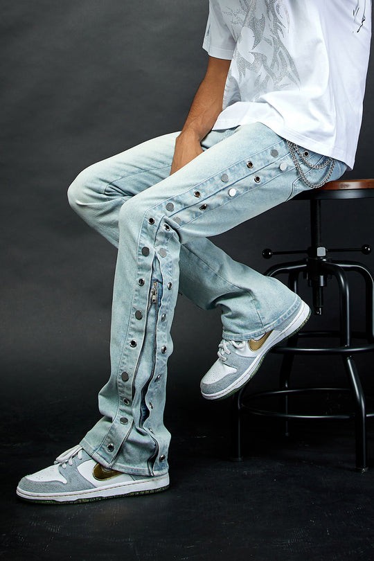 MATRIX STACKED JEANS