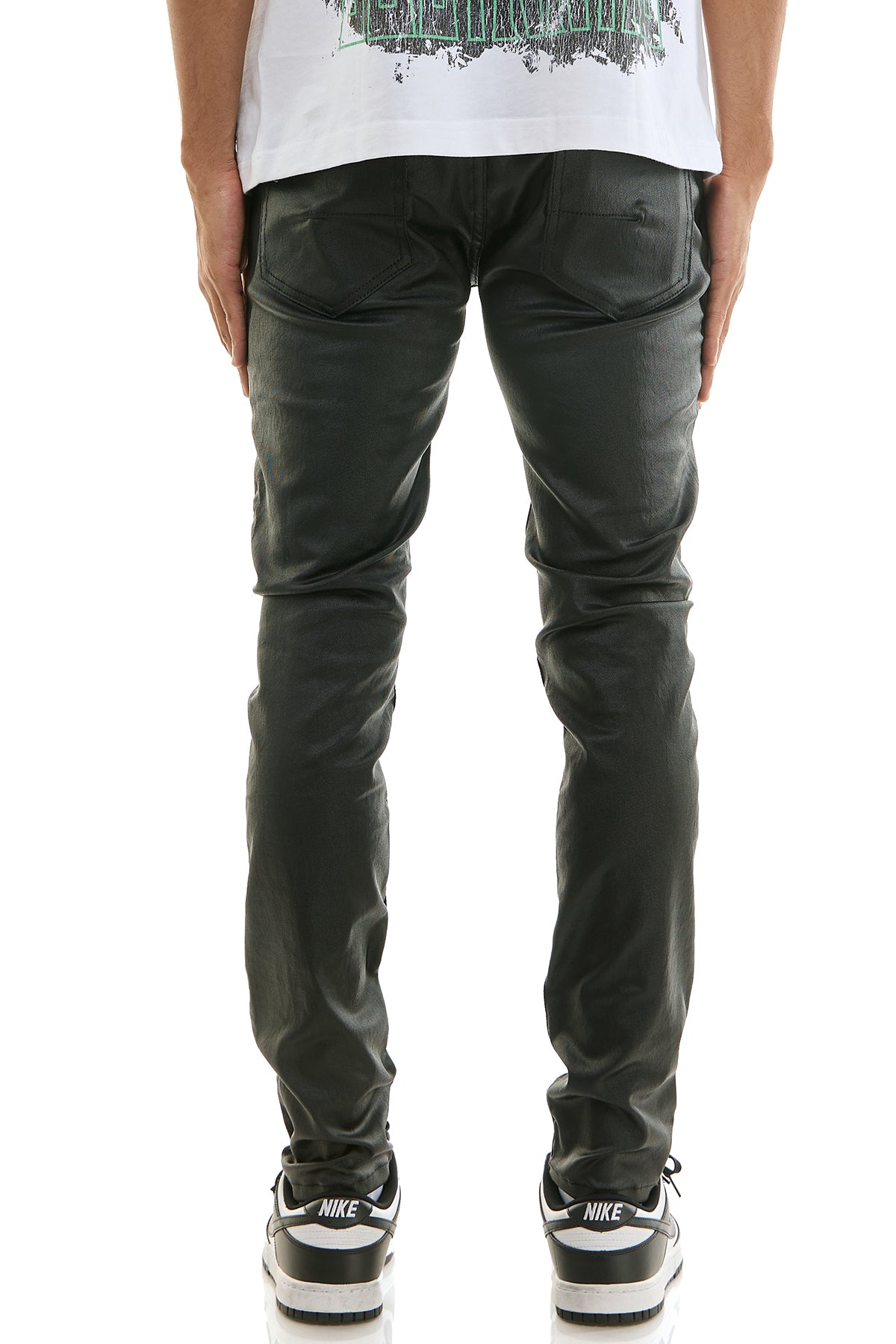 パンツ swagger destroy skinny jeans $30 Men's Risk Taker Wax Skinny Jeans - 3D Dice Pants | KNB3446 – KDNK