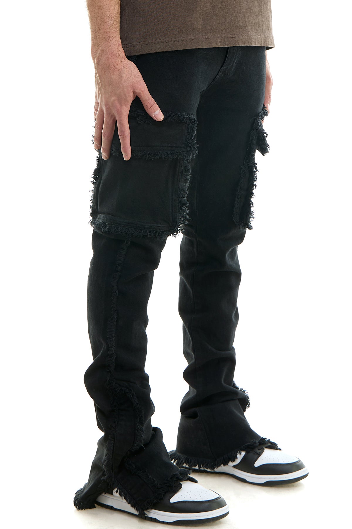 RAW CARGO FLARE JEANS – KDNK