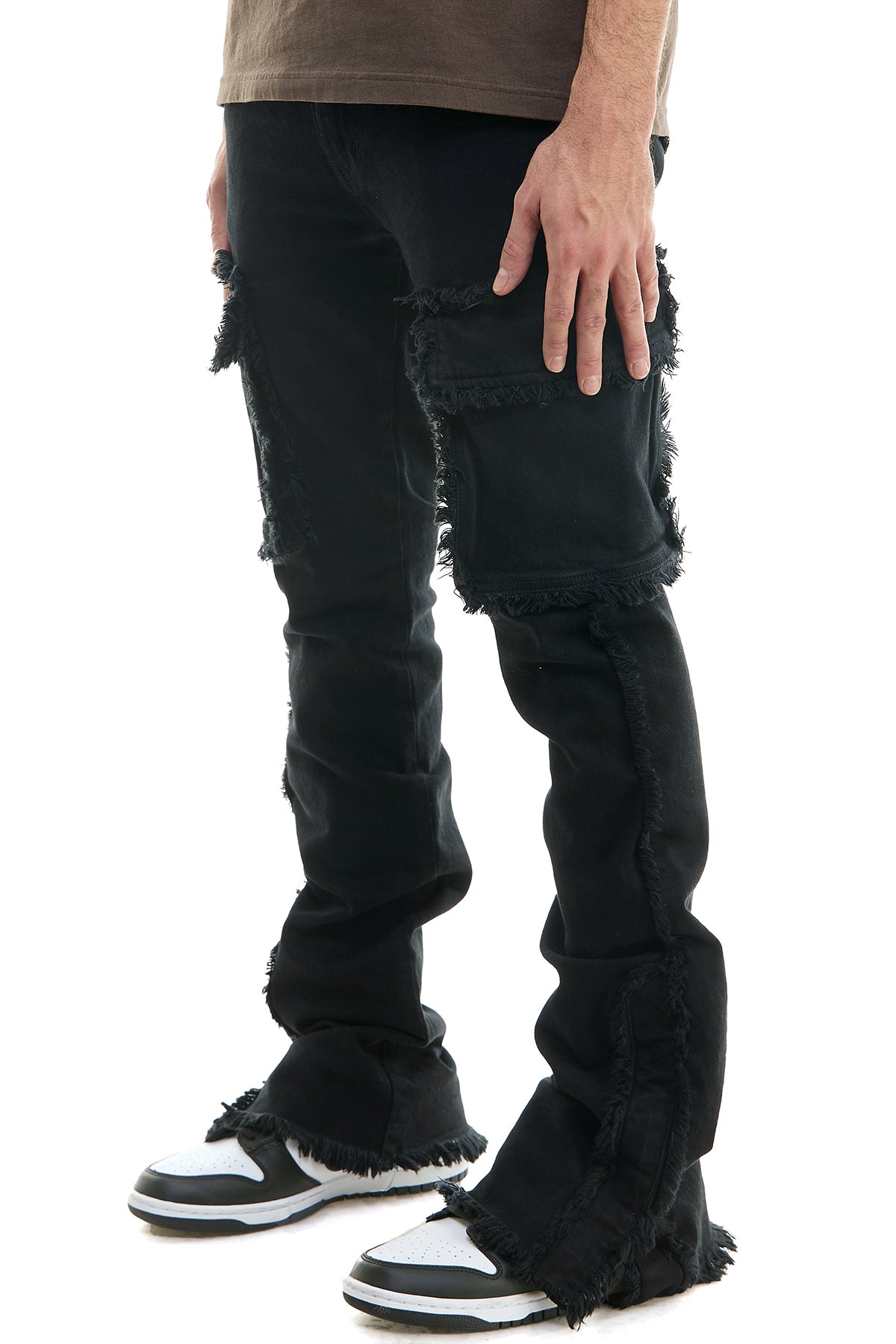 RAW CARGO FLARE JEANS – KDNK