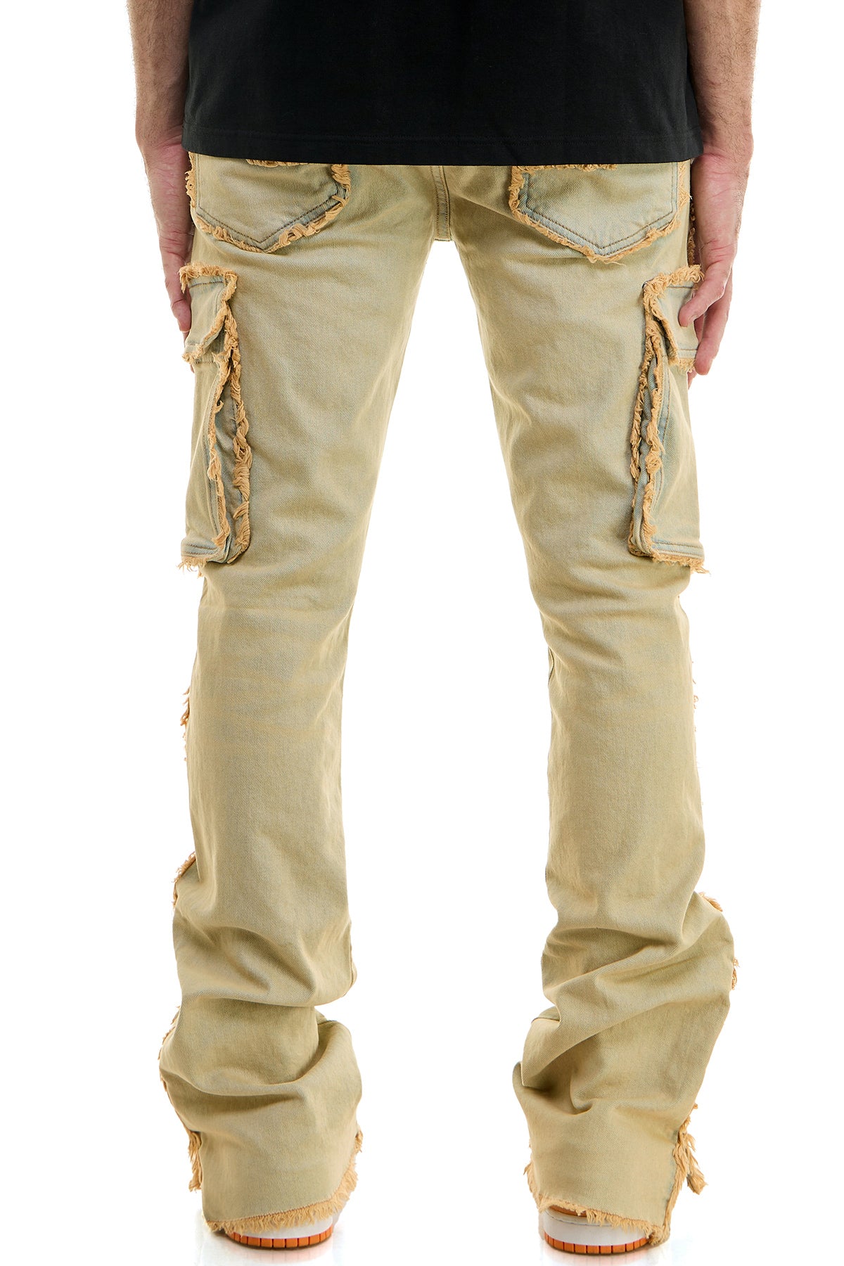 RAW CARGO FLARE JEANS