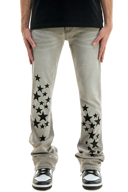 STAR FLARE JEANS