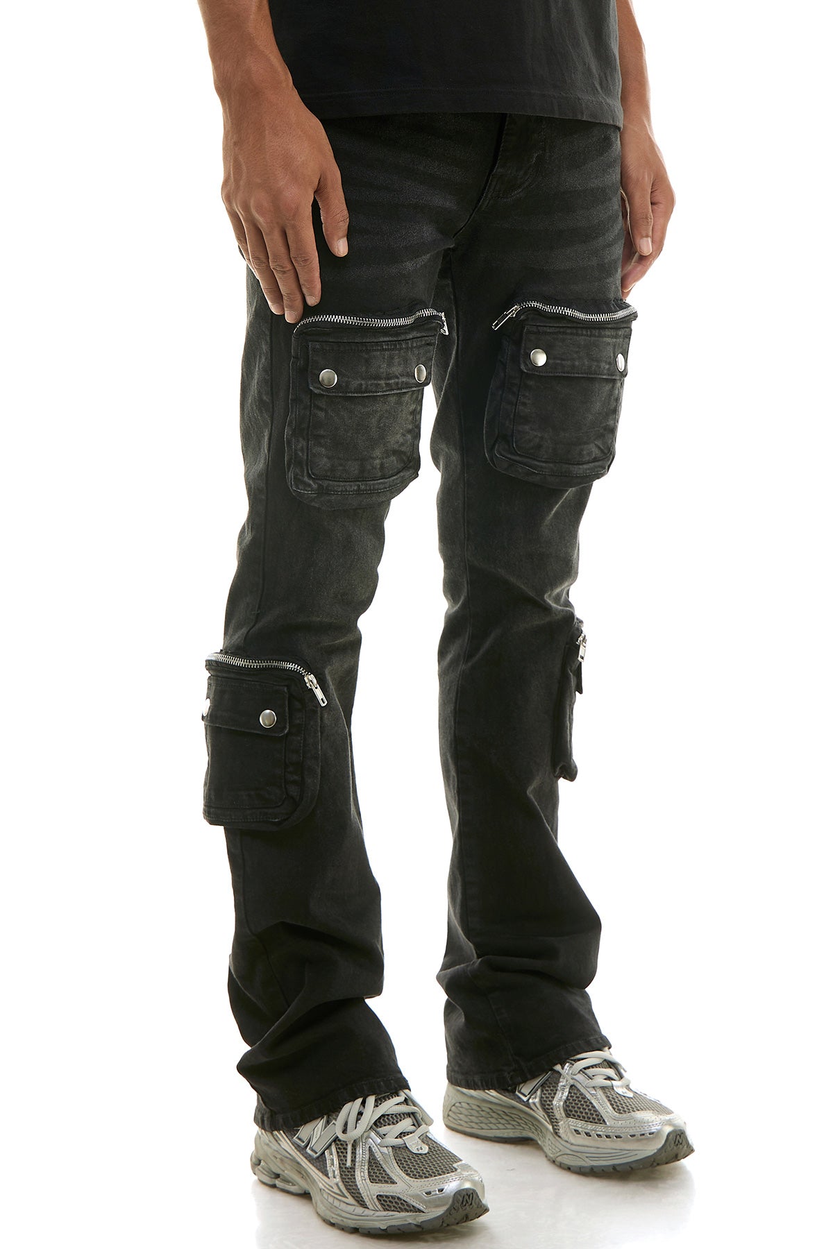 【HI FI FNK】Four Pocket Black Denim HI FI FNK(ハイファイファンク) デニム・ジーパン(メンズ