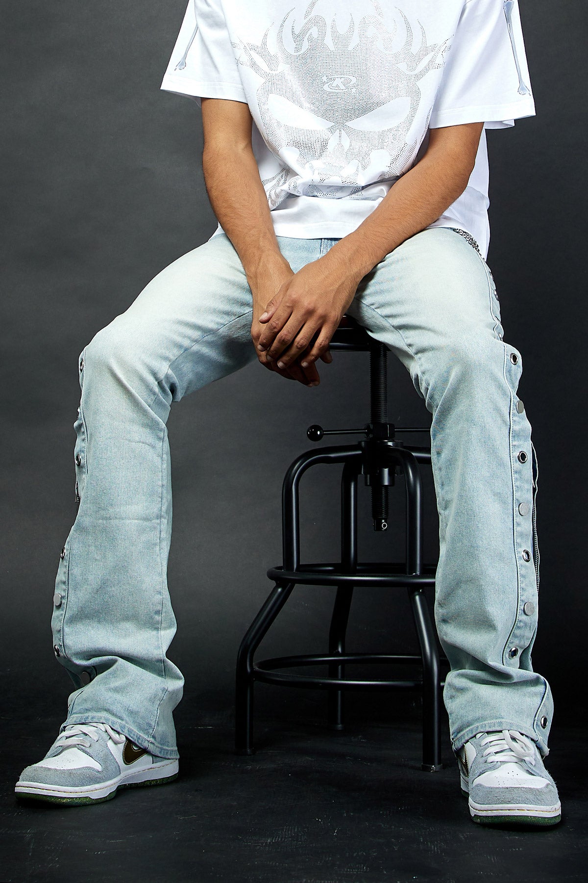 MATRIX STACKED JEANS