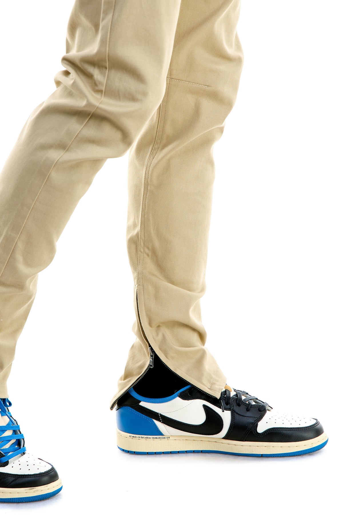 KDNK Ankle Zip Pants & Comfortable Trousers