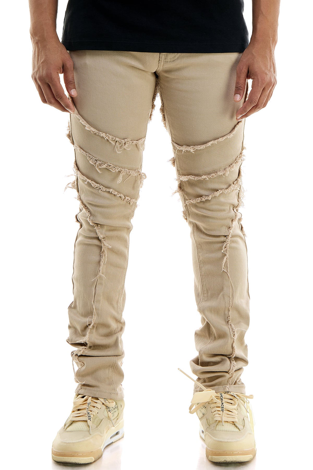 STACKED OVERLAP PANTS – KDNK