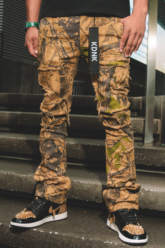 HUNTER'S PUZZLE FLARE PANTS