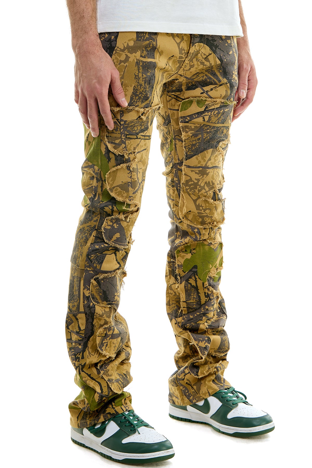 HUNTER'S PUZZLE FLARE PANTS