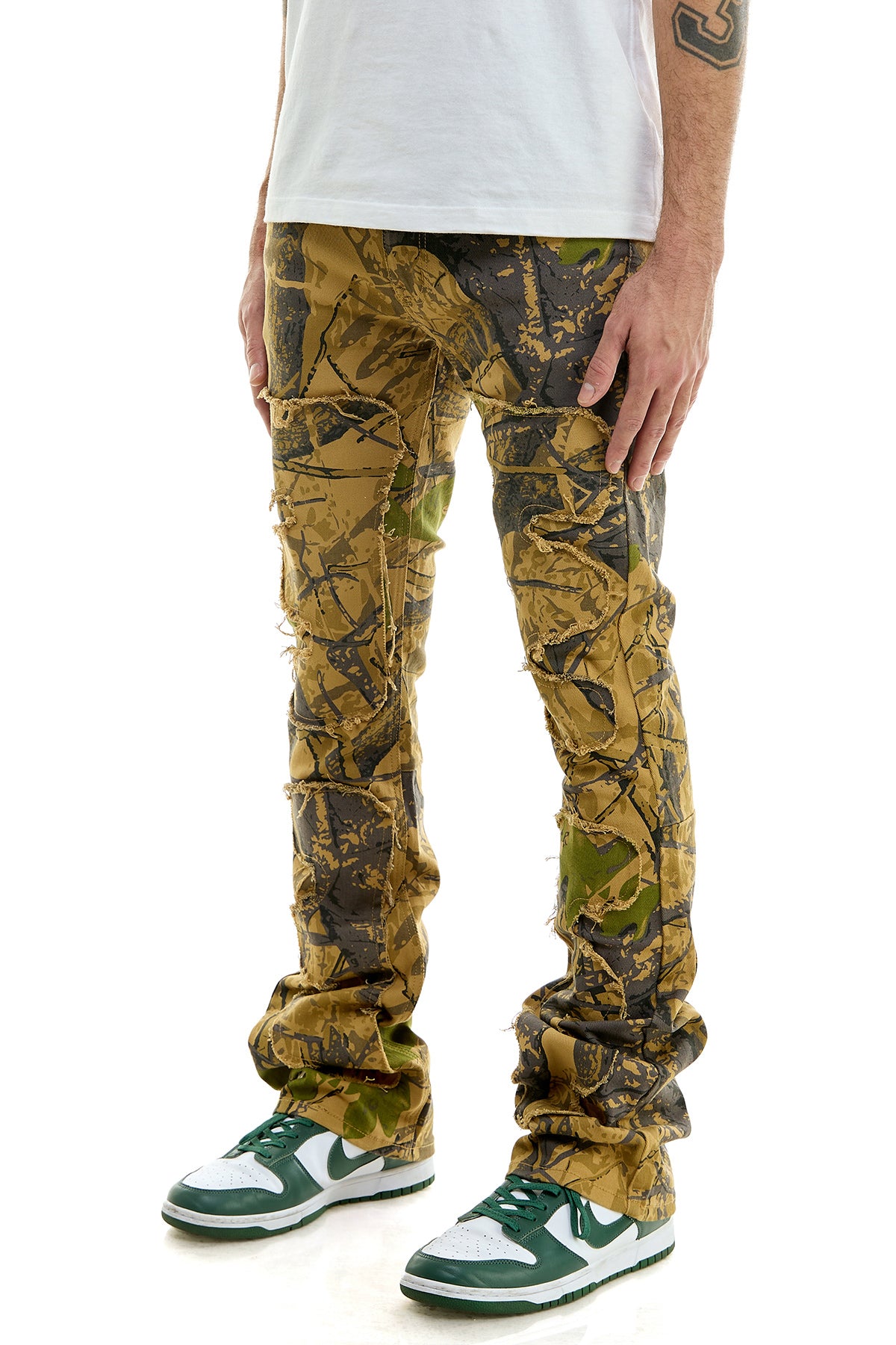 HUNTER'S PUZZLE FLARE PANTS