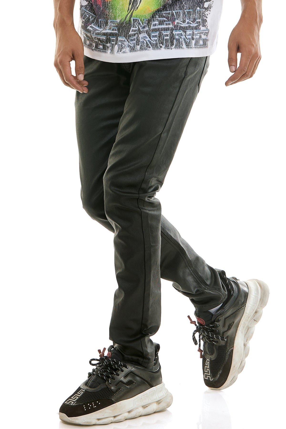 EVERYDAY WAX SKINNY PANTS