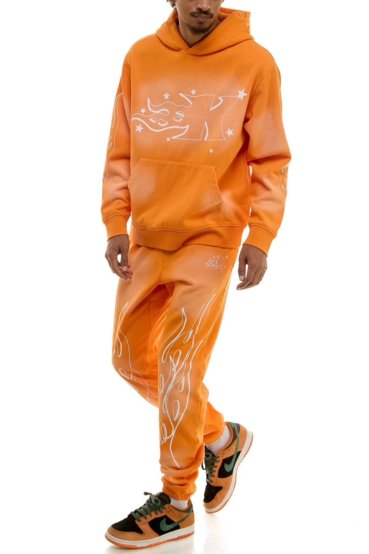 FLAME SWEATSUIT