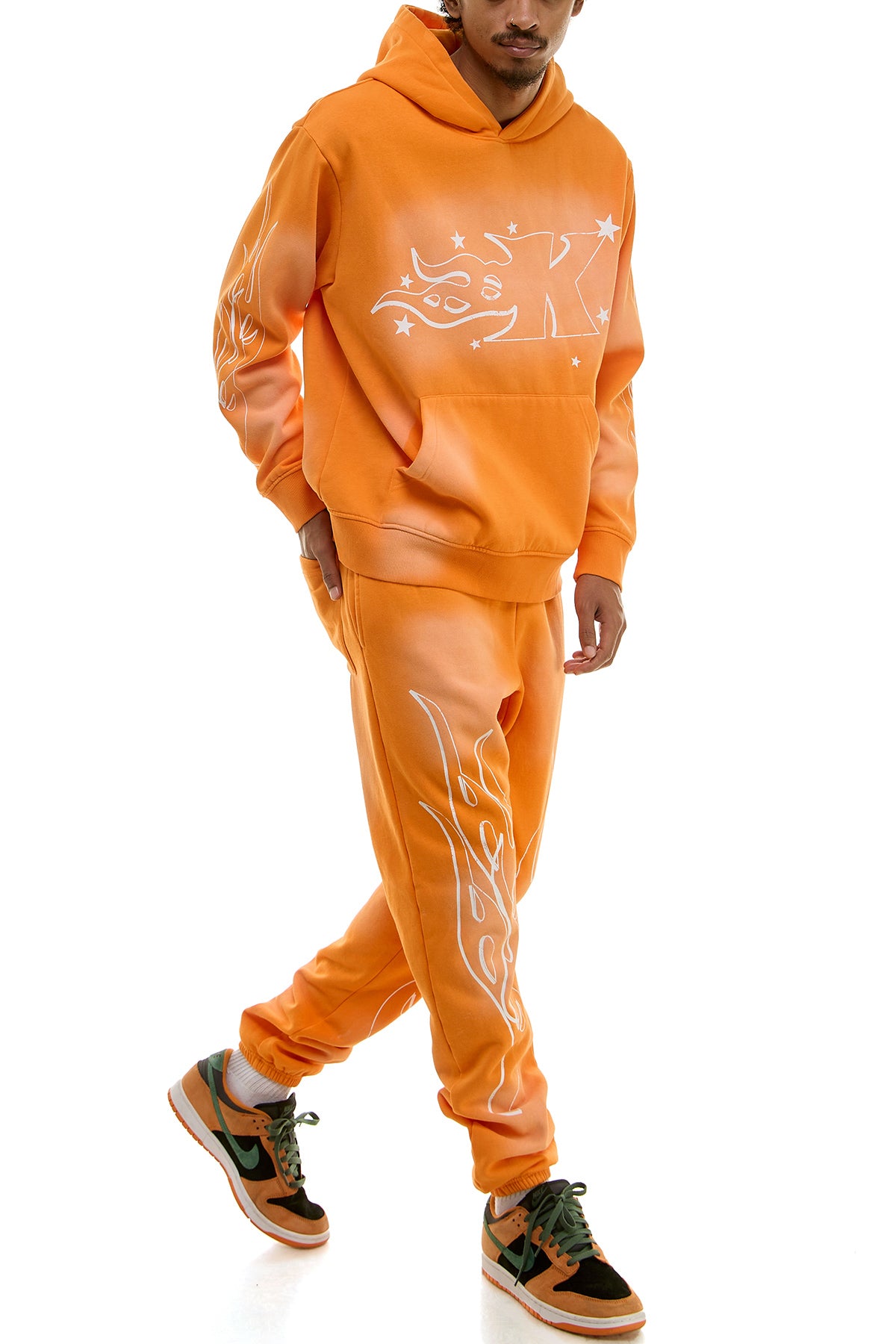 FLAME SWEATSUIT