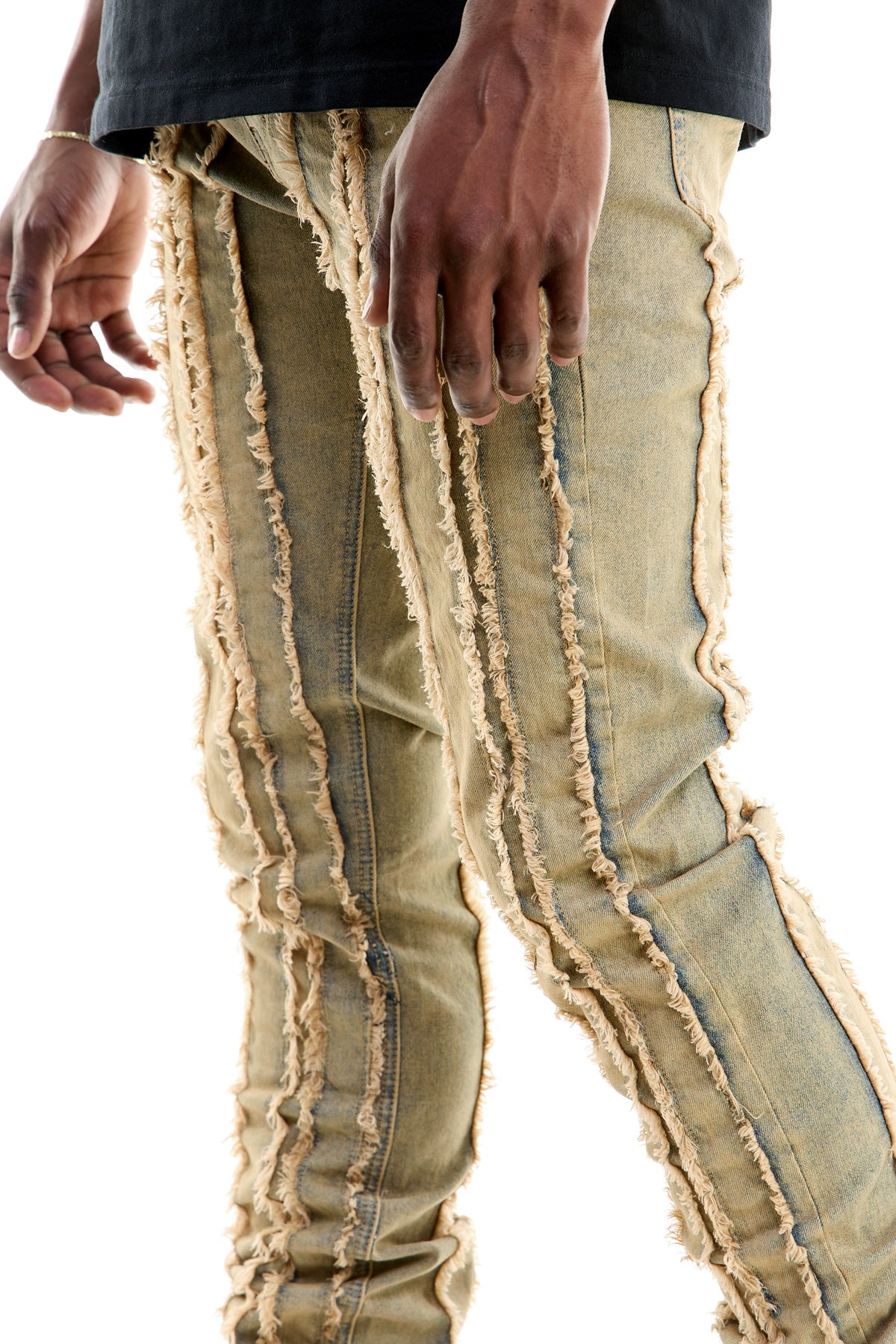 STACKED FALLIN JEANS – KDNK
