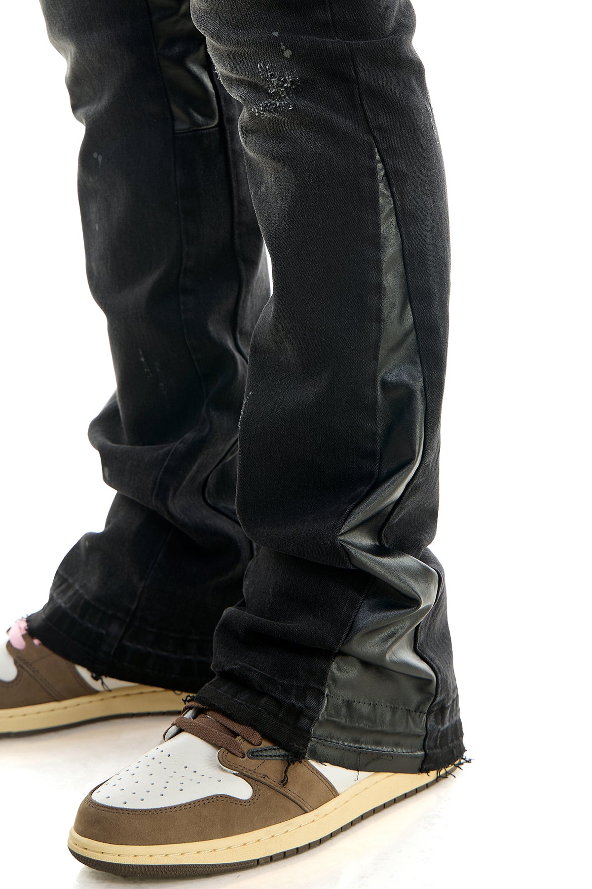 PU FLARE JEANS – KDNK