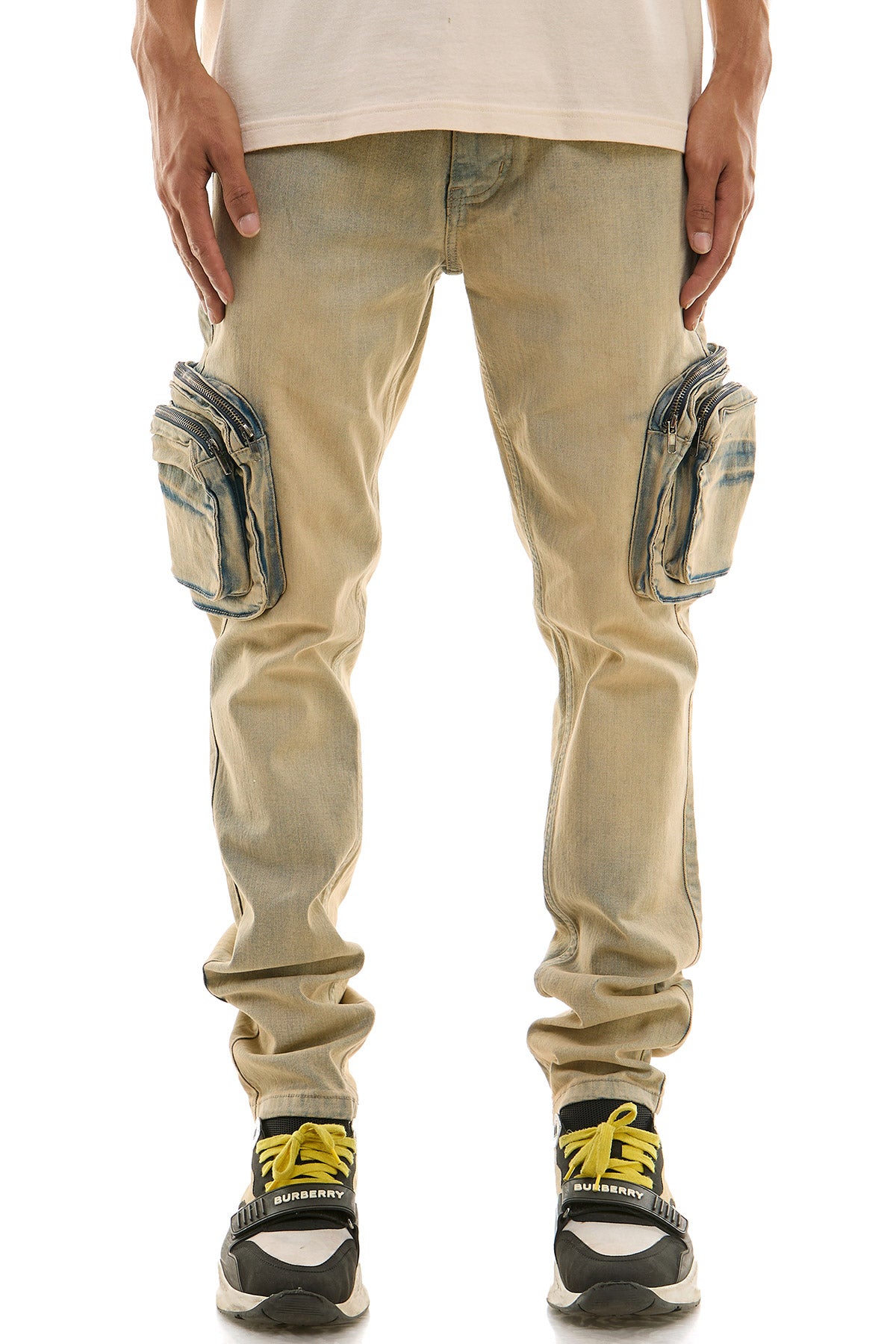 ZIPZIP CARGO JEANS