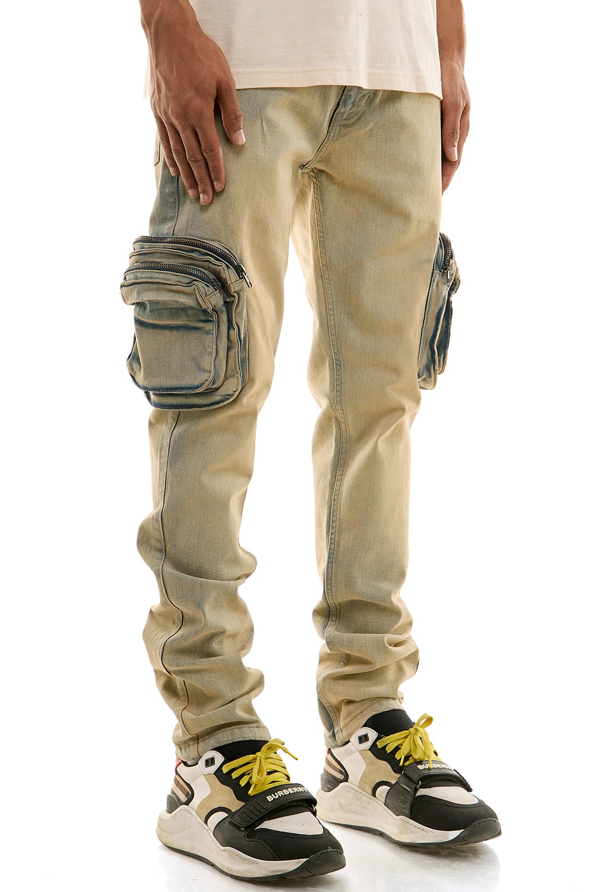 ZIPZIP CARGO JEANS