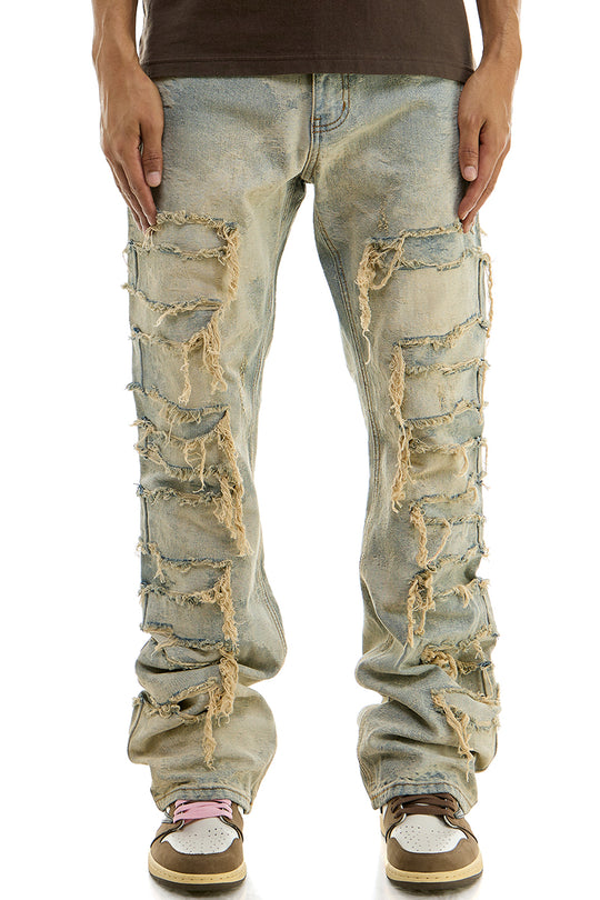 DOOM SLIM FLARE JEANS