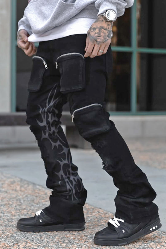 SINISTER SKINNY FLARE JEANS