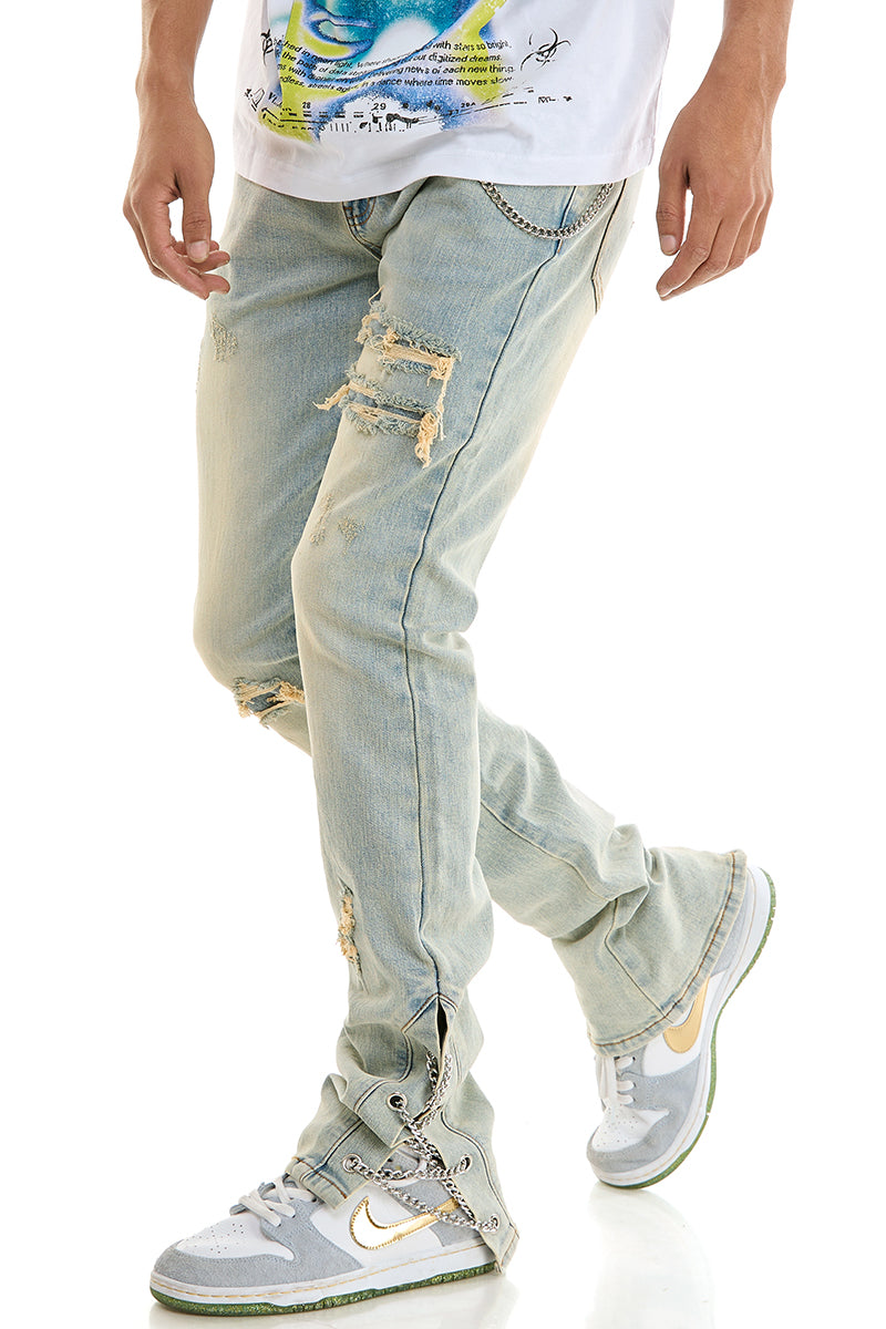 グッドグリーフ DENIM LONG SK with Chain a677009.001?$aempdlarge80$
