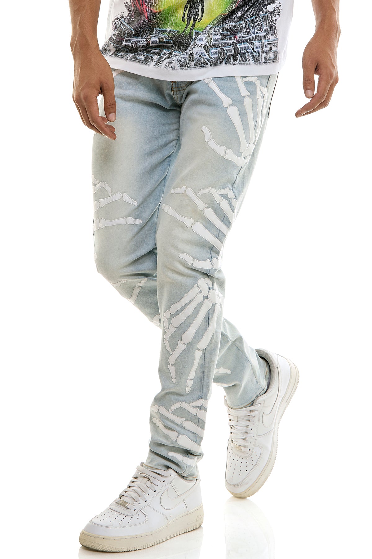 GRIM SKINNY JEANS