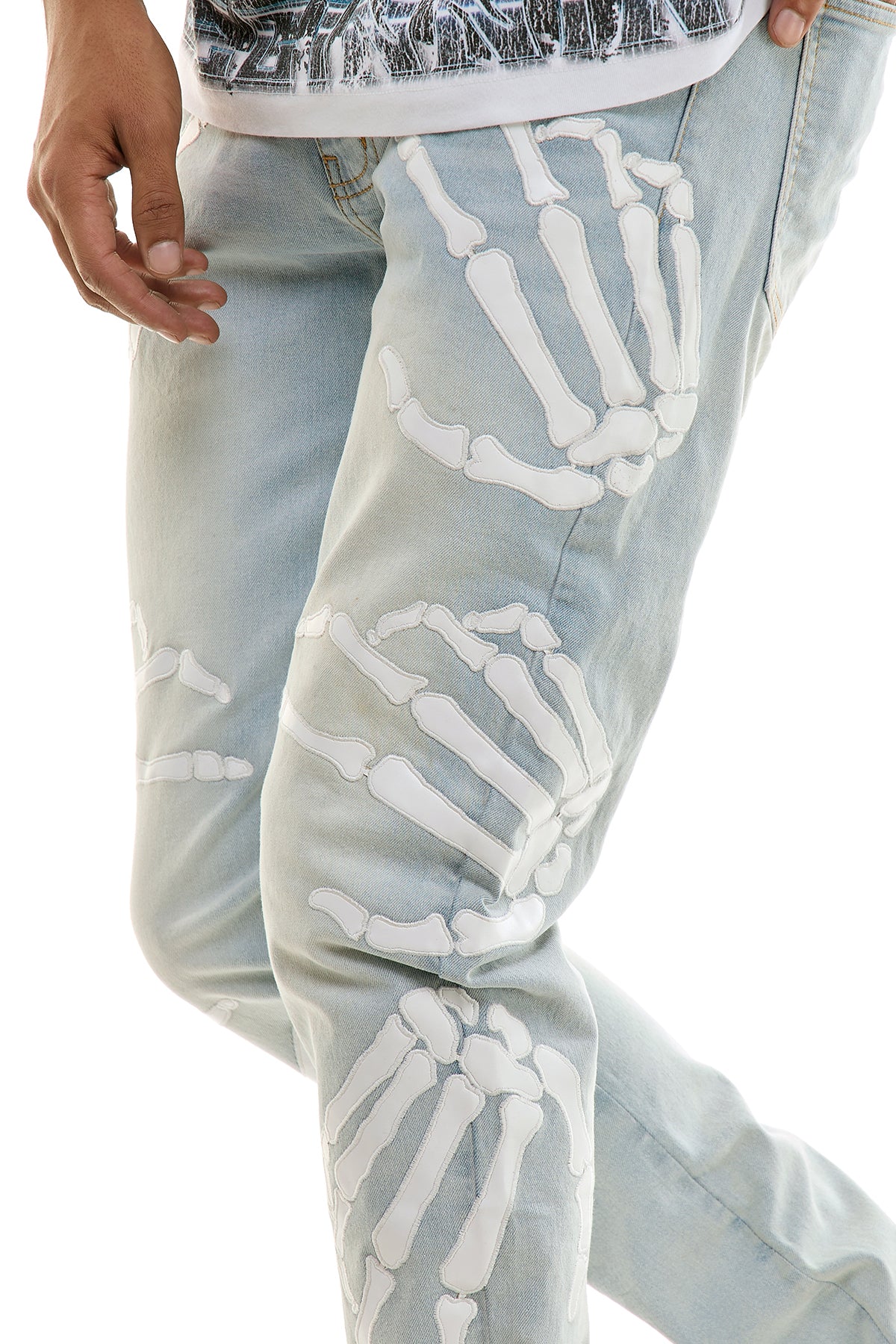 GRIM SKINNY JEANS