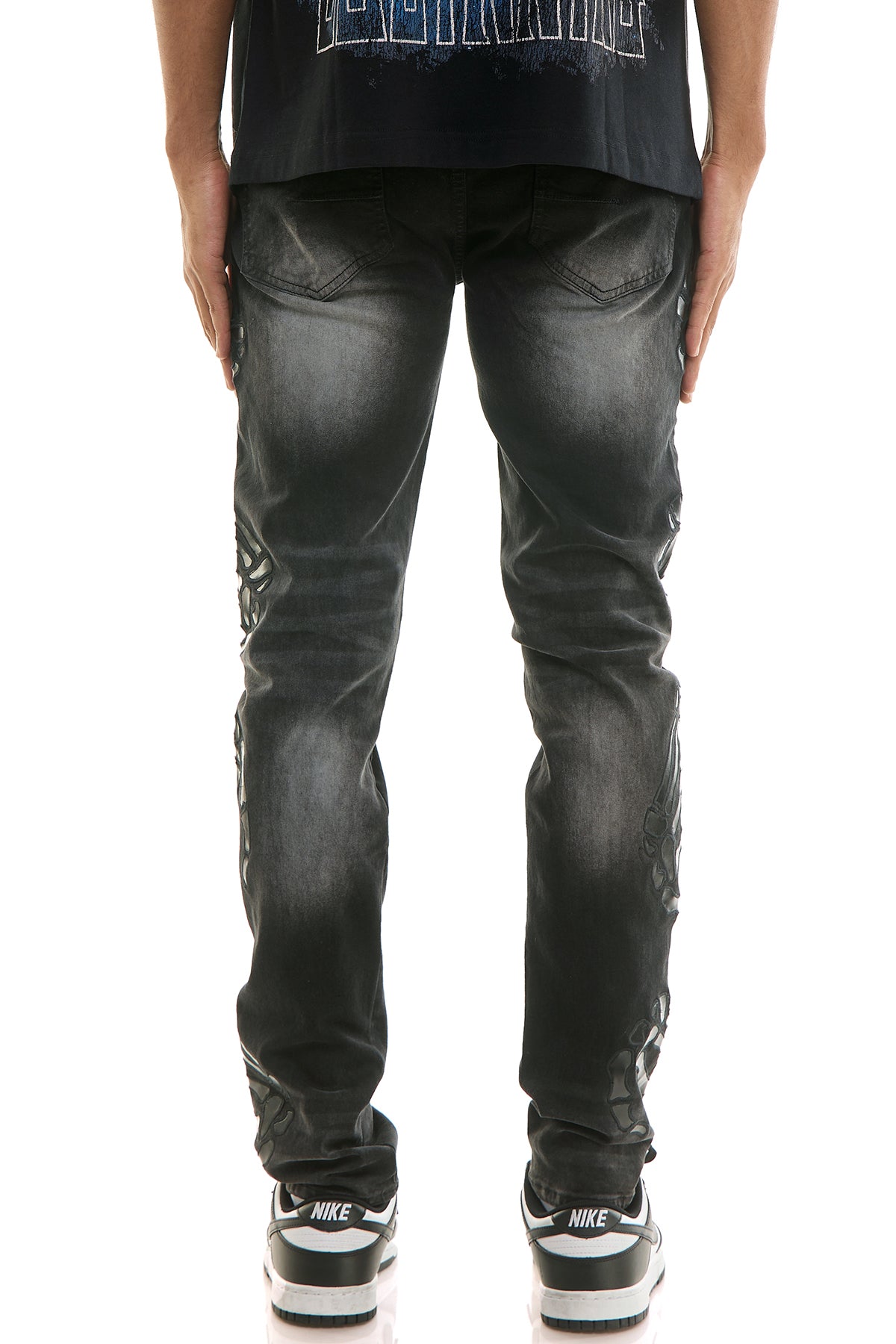 GRIM SKINNY JEANS
