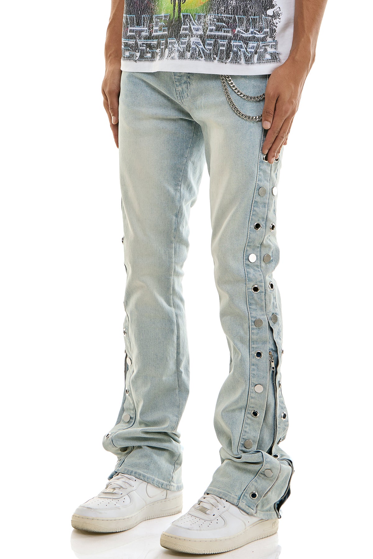 MATRIX STACKED JEANS