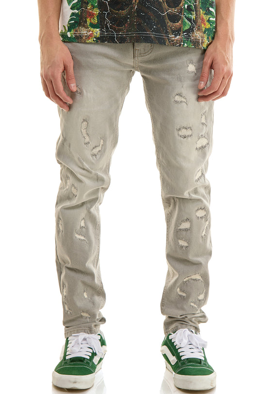 FRAGMENT SKINNY JEANS