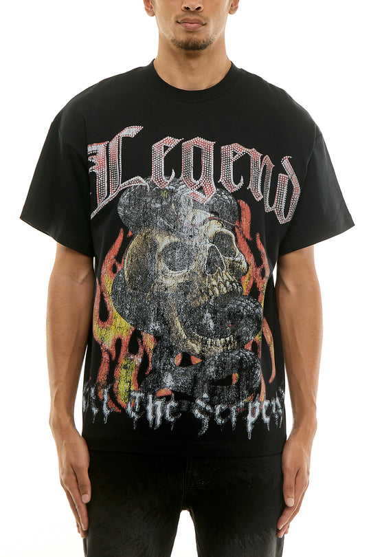 LEGEND RHINESTONE T-SHIRT