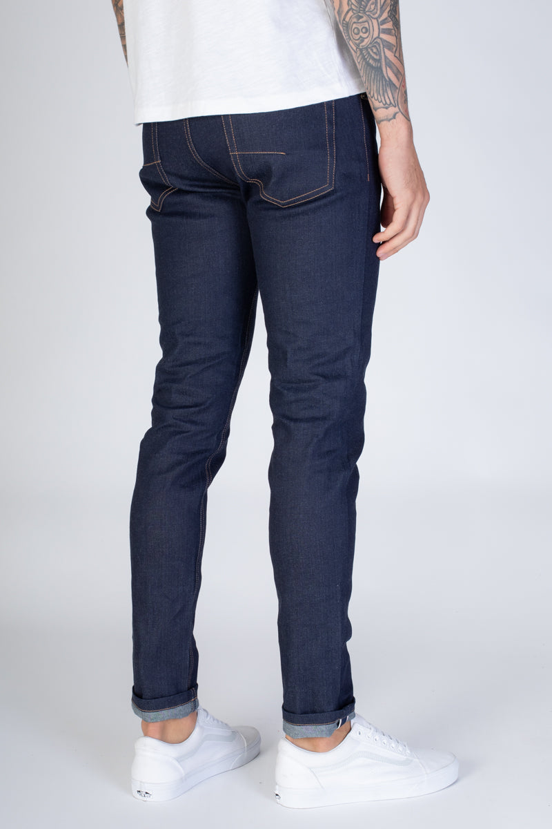 Basic Selvedge Skinny Jeans (Indigo) (3934690148454)
