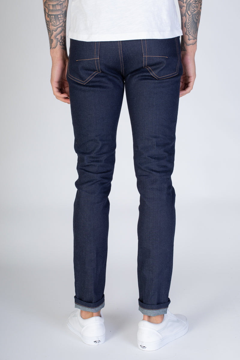 Basic Selvedge Skinny Jeans (Indigo) (3934690148454)