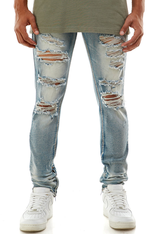3D CREASE JEANS