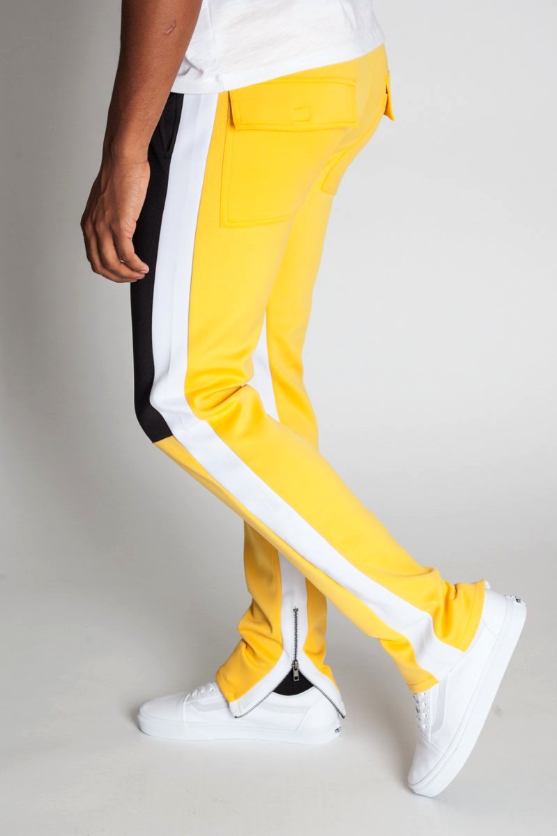 Techno Racing Pants (Yellow) (897748926508)
