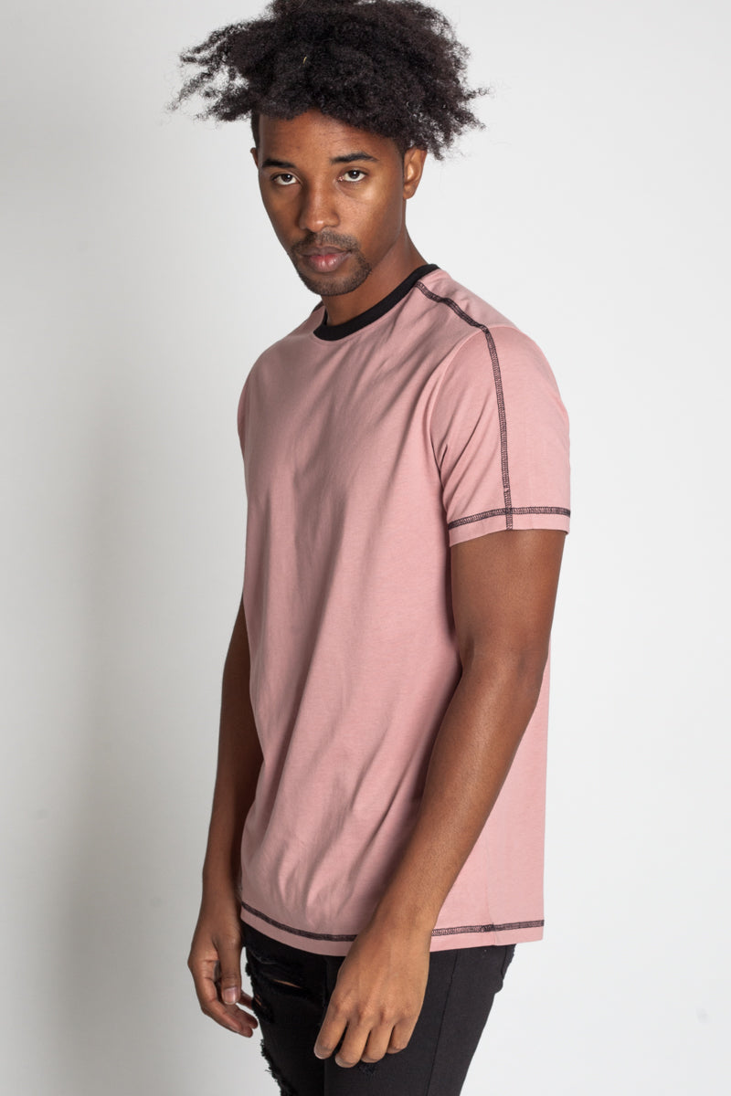 Cover Stitch Detailed Tee (1191883178028)