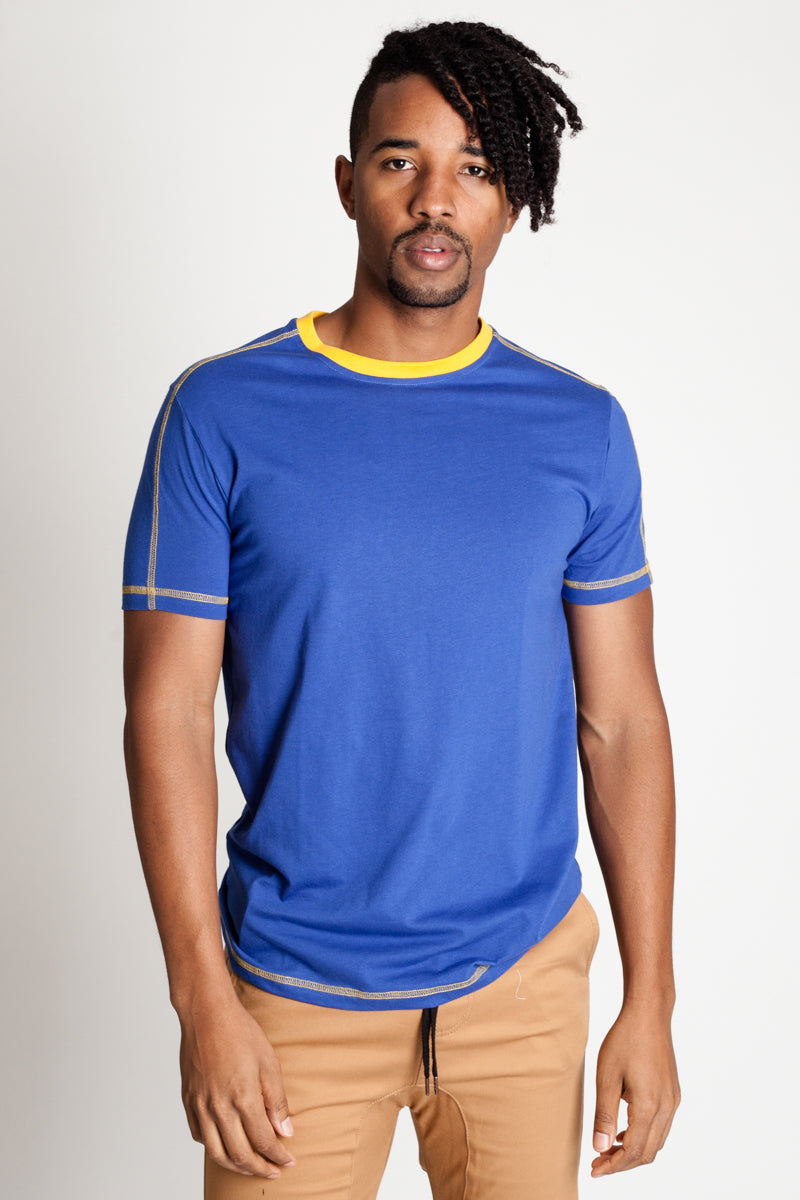 Cover Stitch Detailed Tee (1191883178028)