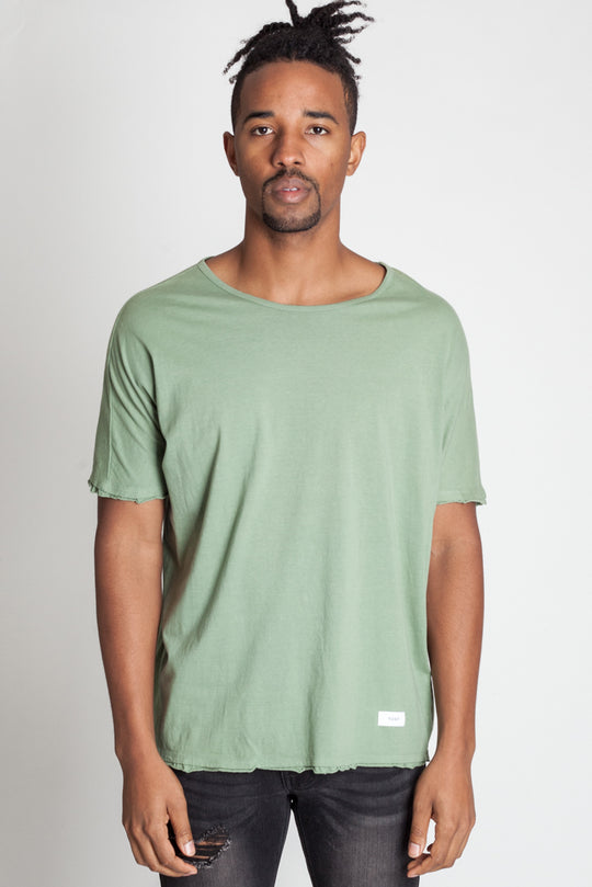 SHORT SLEEVE DOLMAN TEE