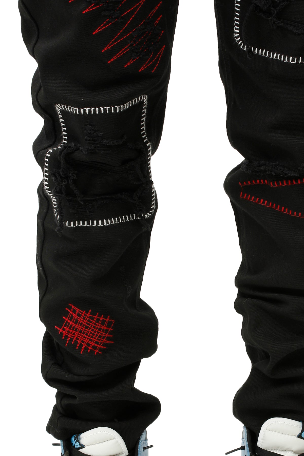 Stitch Pants (Black) (6612543733862)