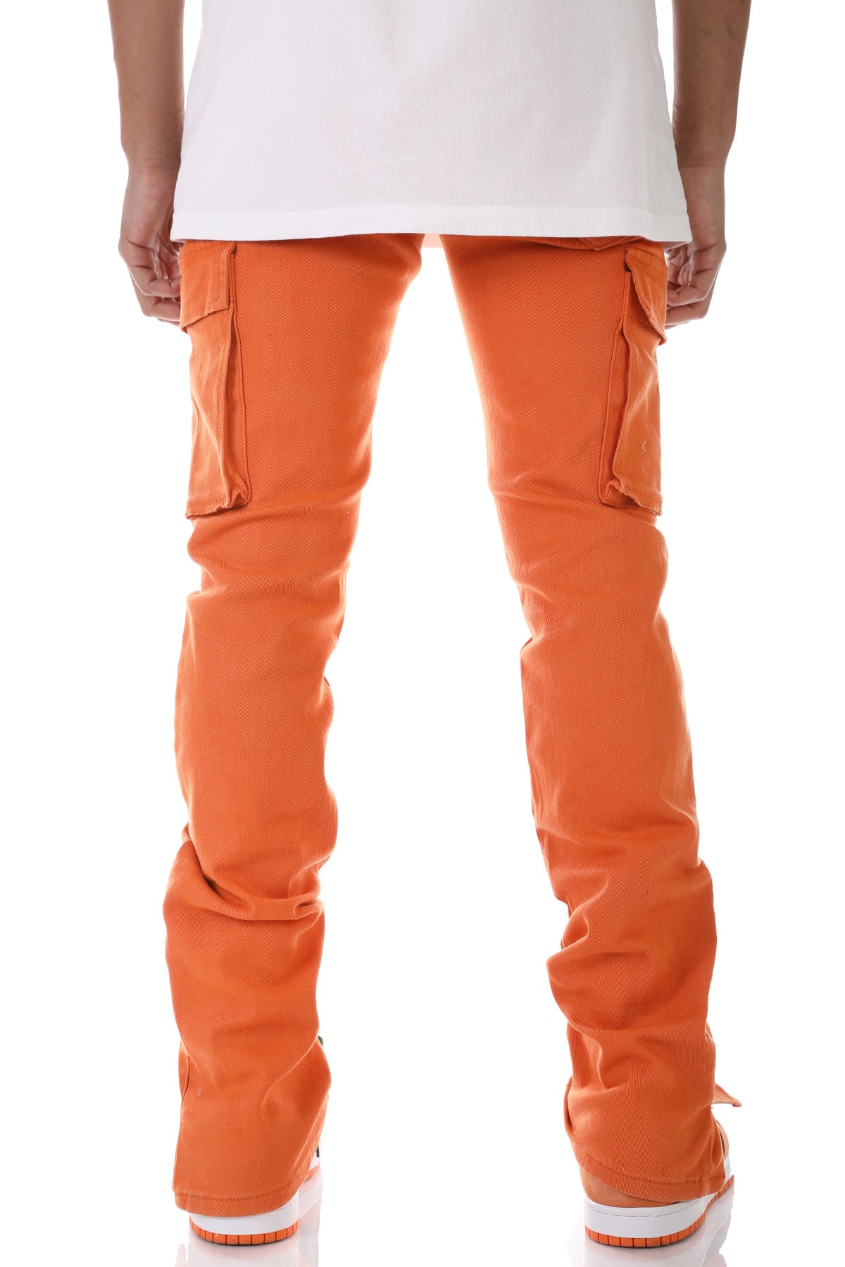 STACKED DOUBLE CARGO PANTS – KDNK