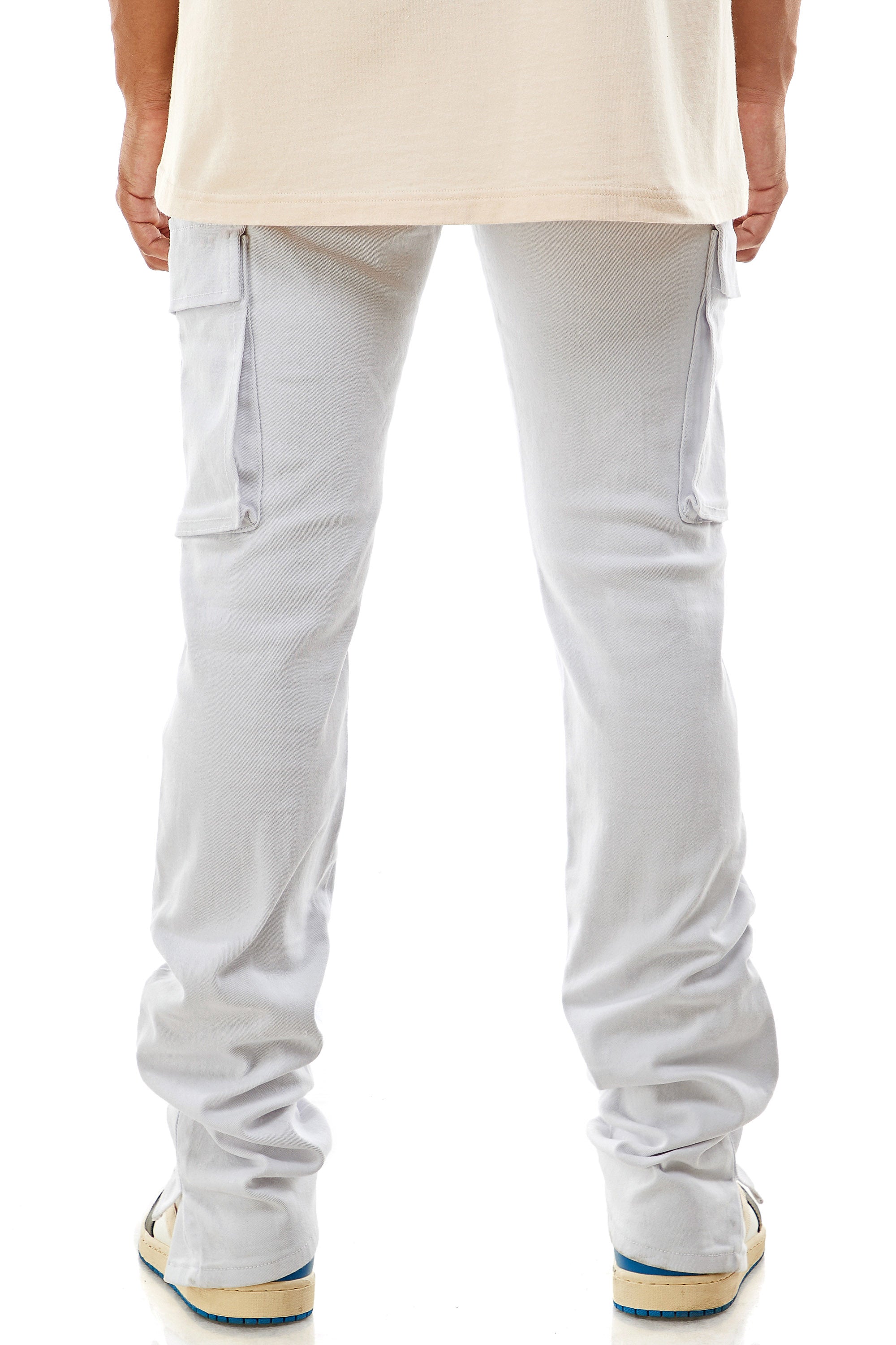 STACKED DOUBLE CARGO PANTS – KDNK