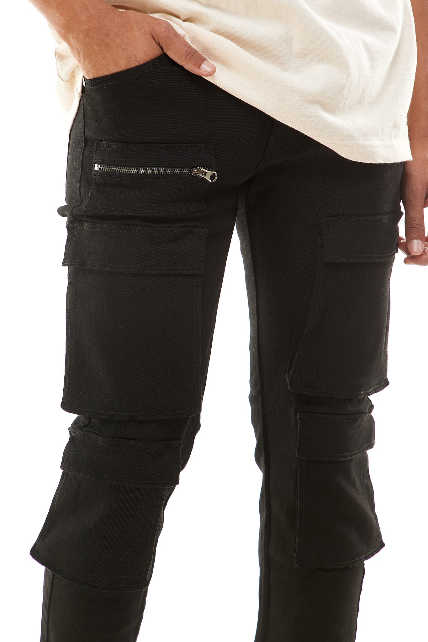 ZIPPED QUAD CARGO PANTS