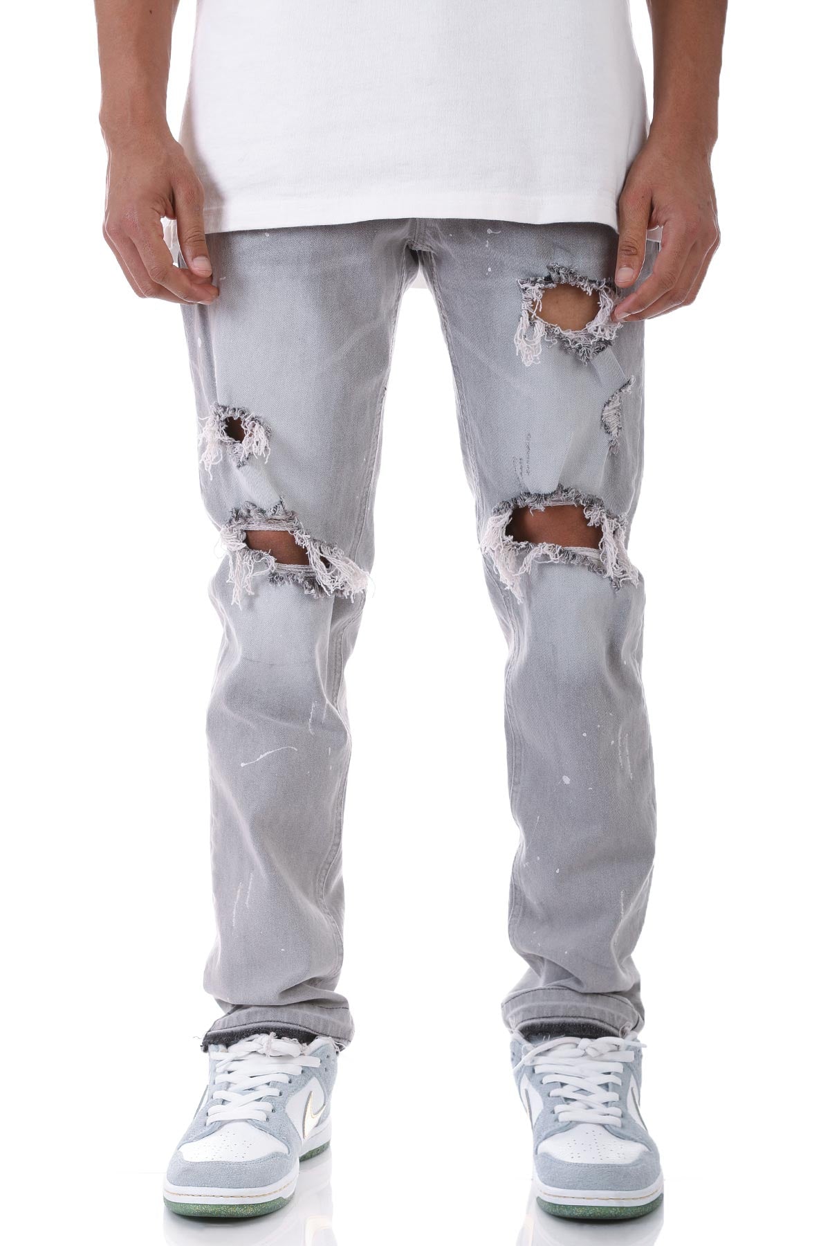 RELAXED DESTROYED JEANS