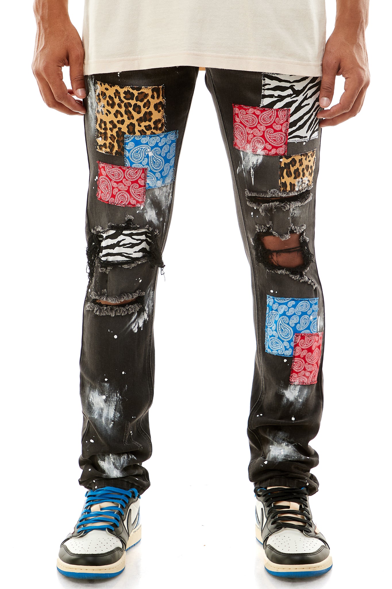 ALL PATCH JEANS